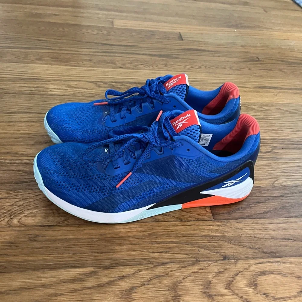 Nano x1 size 11 Reebok Men's Blue Athletic Shoes - Picture 10 of 10